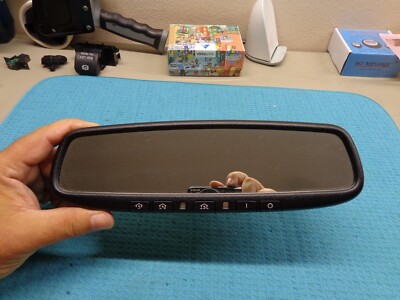 INFINITI M37 M56 11 12 13 REARVIEW MIRROR AUTO DIM HOMELINK GARAGE