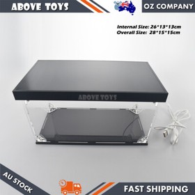 Acrylic Display Case With Led Light For LEGO 75870 Chevrolet Corvette Z06