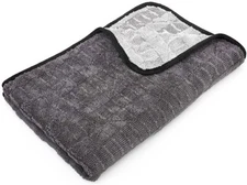 The Rag Company 12030-GAUNTLET-DRY-GRY 20" x 30" Hybrid Twist DRYING Towel Gray