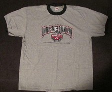 2003 UNITED STATES GRAND PRIX FORMULA 1 INDIANAPOLIS T SHIRT SIZE 2X