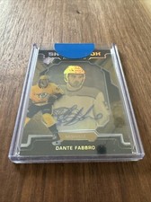 2019-20 UPPER DECK UD SPX DANTE FABBRO S-DF 028/150 SHADOW BOX ROOKIE AUTO RC