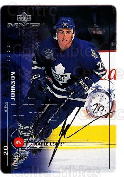 1998-99 Upper Deck MVP Silver Script #199 Mike Johnson