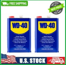 2 Pack WD-40 Multi-Use Product Multi-Use Product Displaces Moisture, 1 Gallon