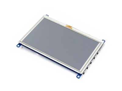 Universal 5,0 Display mit HDMI / VGA Eingang resisitivem Touchscreen Raspberry