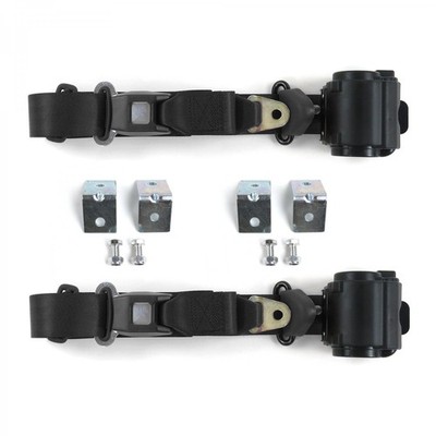 AMC Eagle 1979 - 1987 Standard 3pt BK Seat Kit w/Brackets-2 Belts