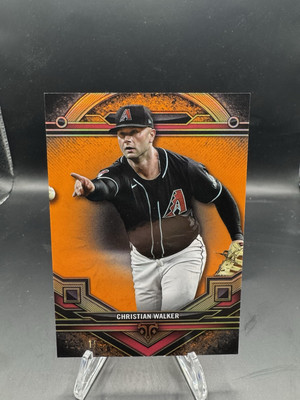 2024 Topps Triple Threads Christian Walker Diamondbacks Orange SP /199 H307