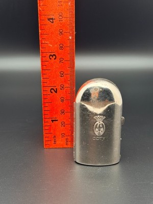 Vintage COTY Perfume Case Polished Mid Century Modern Collectible Cologne