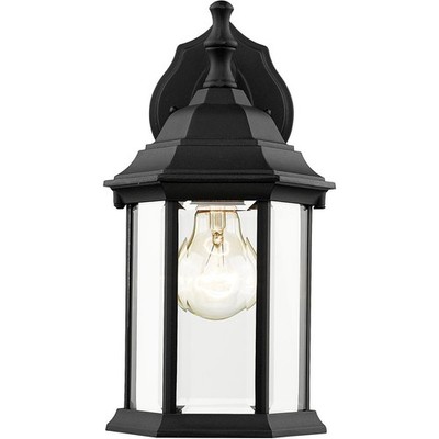 Z-Lite T21BK Waterdown 1 Light 11.75 inch Black Outdoor Wall Light
