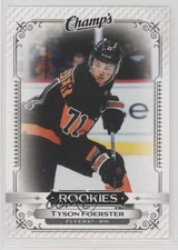 2023-24 Upper Deck Extended Series Champs Rookies Tyson Foerster #C-7 RC