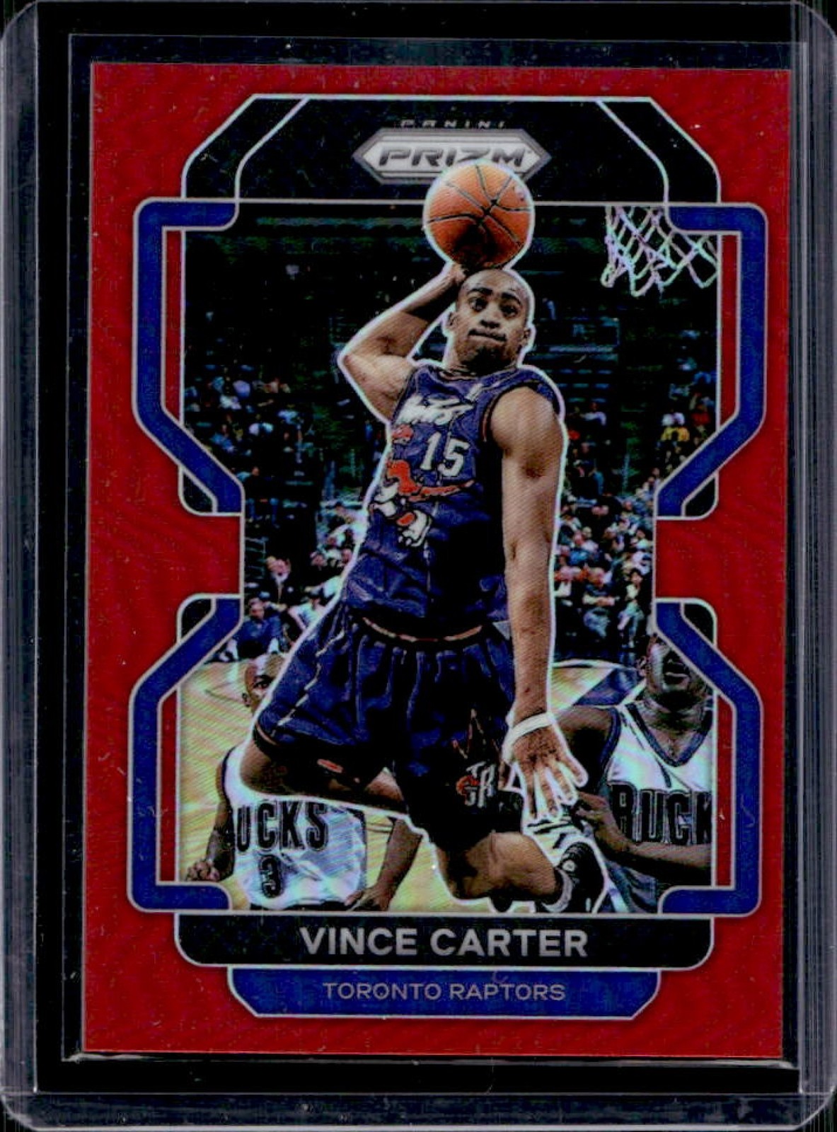 2021-22 Panini Prizm Vince Carter Red #/299 Raptors