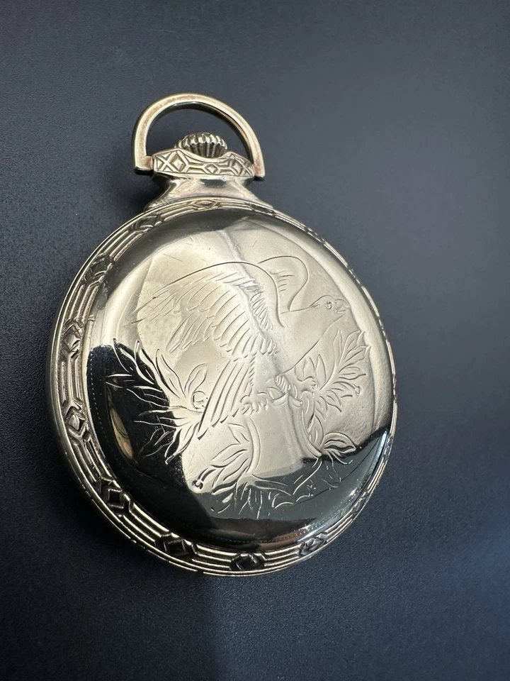 Excellent Illinois Sangamo Special U60HR 23j 17s Pocket Watch Serviced - Image 3 of 4