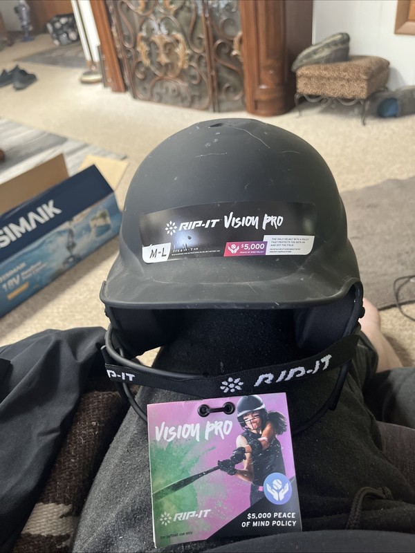 Rip-It Vision Pro Medium-Large  Youth Softball Batting Helmet