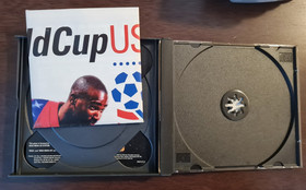 World Cup USA 94 Sega Mega CD Rare Game-includes poster-please see description 