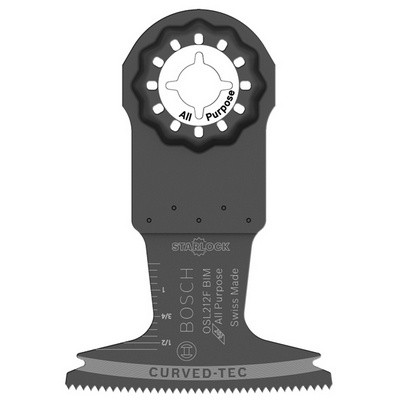 Bosch 2-1/2'' Starlock Oscillating Multi Tool Bi-Metal Plunge Cut Blade - OSL212F