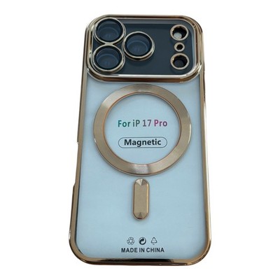 MagSafe Handyhülle für iPhone 17 , Pro, Pro Max stoßfest Case Cover transparent
