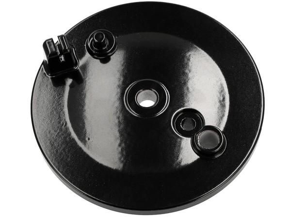 Bremsschild Hinten, Schwarz, Mit Bohrung, Mit Schlitz - FüR Simson KR51/1 Schwal-image