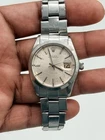 Rolex 34mm OysterDate Precision Silver Dial Vintage Steel Men's Watch Ref # 6694
