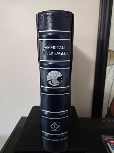 1986–2021 American Silver Eagles Set in Lighthouse Vista Album w/ Slipcase