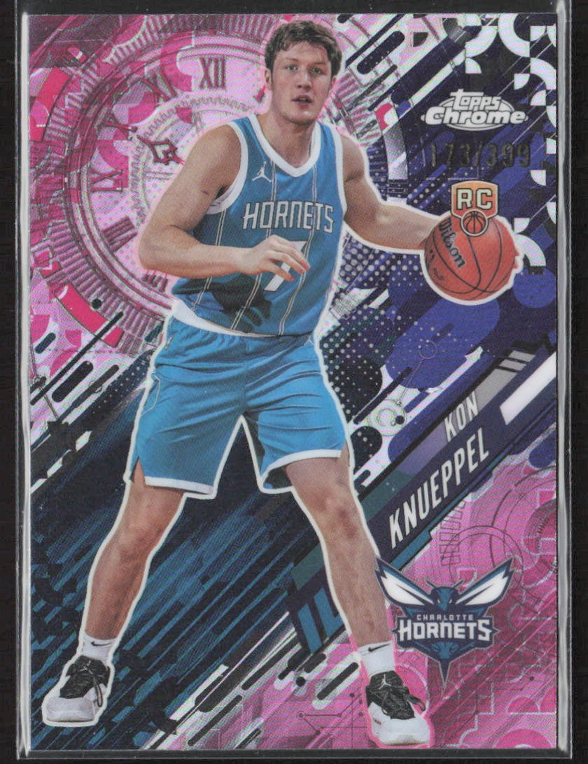 2025-26 Topps Chrome NBA #GT-19 Kon Knueppel Go Time Refractor /399 RC