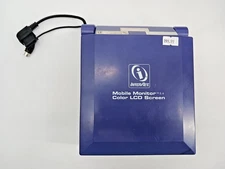 InterAct GameCube Mobile Monitor Color LCD Screen Purple 5.4" Tested Works