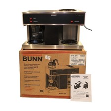 Bunn VPS Coffee Maker 04275.0031 Commercial Pourover Brewer 3 Warmer 120V NIB