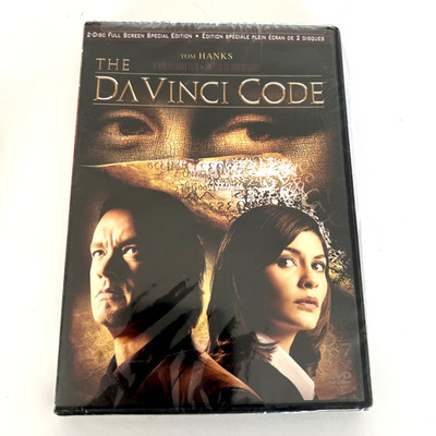 The DaVinci Code (DVD, 2006) 2-Disc Full Screen Special Edition Brand New Sealed