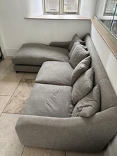 Oscar chaise Loaf sofa 242cm x 170cm XL left hand