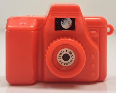 VTG 80's VIEW MASTER MINI PLASTIC PHOTO MACHINE CAMERA VIEWER RED SPACE UNIVERSE