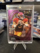2022 Panini Select Draft  - Field Level Carson Palmer #192 Purple Lazer Prizm