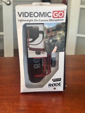 Rode VideoMic GO Lightweight On Camera Microphone never opened 