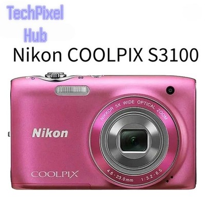 Nikon COOLPIX S3100 Digital Camera 14.0MP 5x Optical Zoom English Language Pink