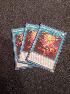 YUGIOH x3 BLZD-EN058 DOOMZ COMMAND ''A.D.R.A.S.T.E.I.A.'' - COMMON 1st ED