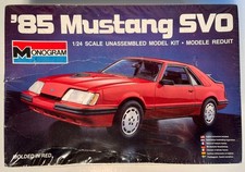 Monogram 1985 Mustang Svo 124 Scale Model Unbuilt Sealed Box 1984 B207 Monogram 1985 Mustang Svo 124 Scale Model Unbuilt Sealed Box 1984 B207