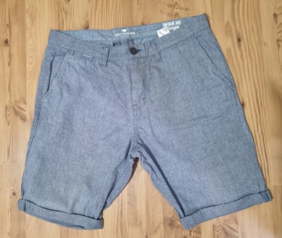 Tom Tailor Josh Bermuda Shorts Bermudashorts Hose Kurz blau Regular Slim Gr. 36