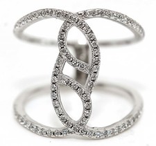 1CT Treated White Sapphire 925 Solid Sterling Silver Ring Jewelry Sz 6,7,8 ZB8