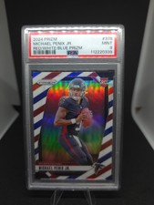 2024 Panini Prizm - Rookies Michael Penix Jr. #378 Red White & Blue Prizm (RC)