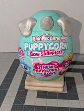 Zuru Rainbocorns Puppycorn Bow Surprise Series 3 - Silver Horn - New Sealed