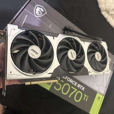 MSI nVidia GeForce RTX 5070 Ti VENTUS 3X Overclocked  16GB GDDR7 Graphics Card