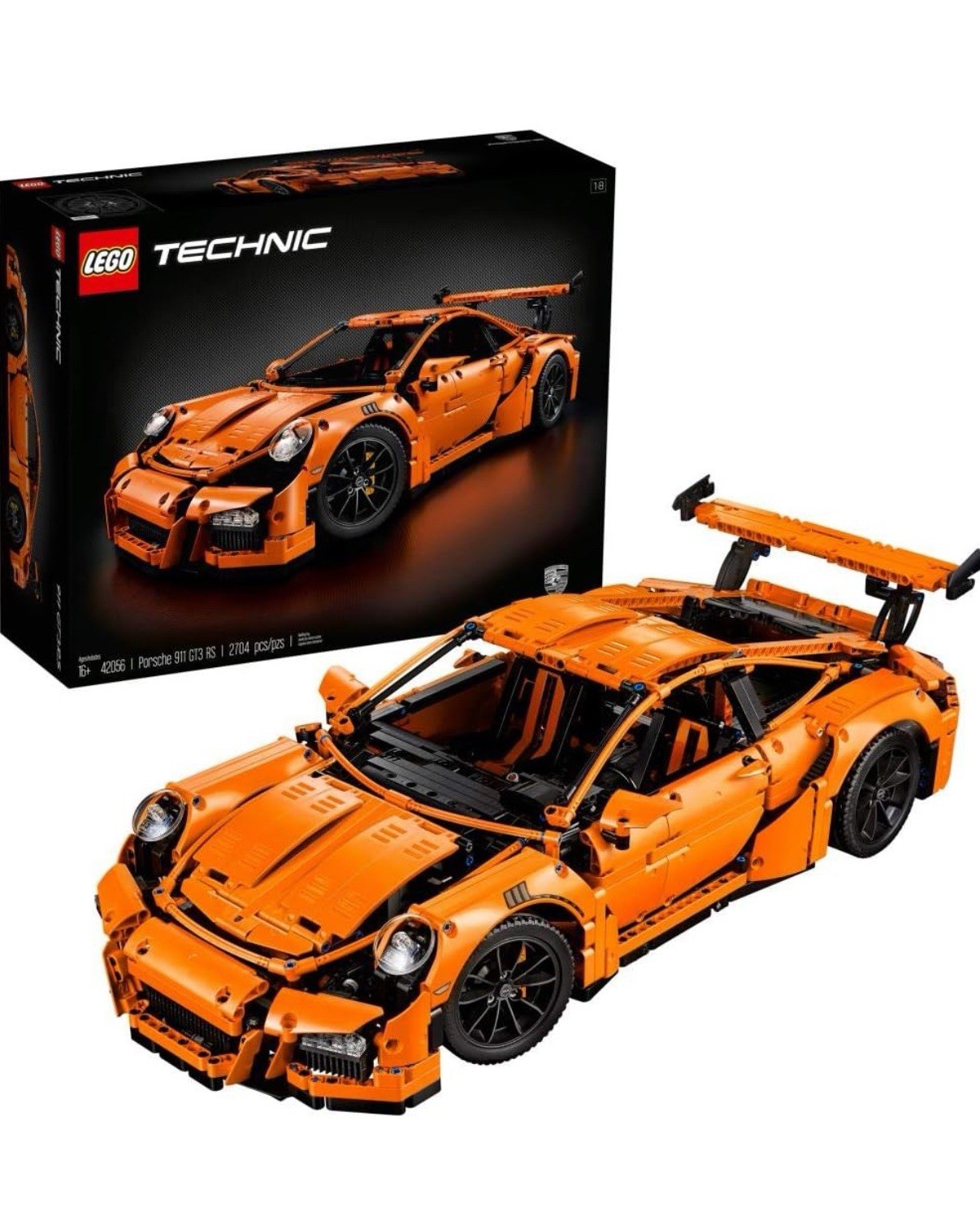 LEGO Technic Porsche 911 GT3 RS 42056 Complete Set 
