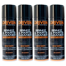 Driven Racing Oil 50020, Non-Clorinated Brake Cleaner, 14 oz Aerosol (4 Pack)