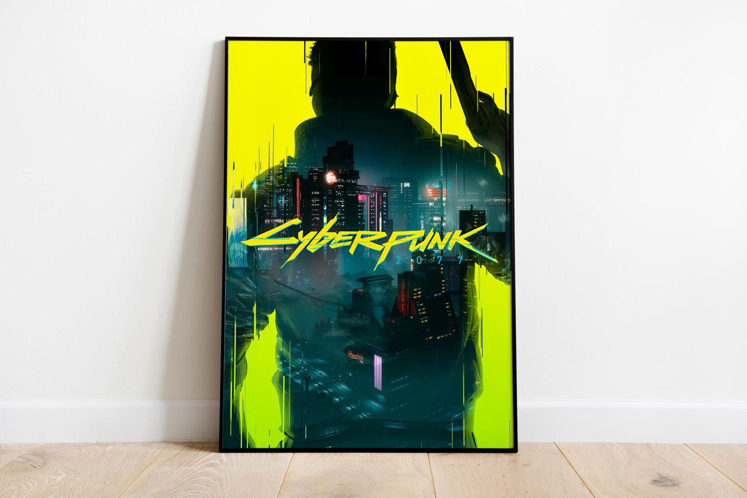 Cyberpunk 2077 Poster &ndash; Video Game Wall Art for Gaming Room Decor