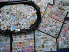 (LOT-BULK 863) + 1500 STAMPS of SPAIN to sort (photo in text)