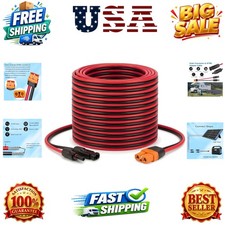 Solar to XT60i Cable 10AWG 30FT Solar Panel to XT60i Adapter Connector XT60i-...
