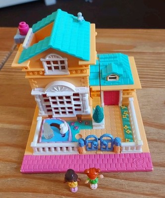Vintage Polly Pocket Light-up Hotel 1994. 98% komplett. 