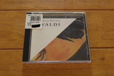 Leo Korchin CD Great Concertos Vivaldi Baroque Infinity Digital 1995 Sealed