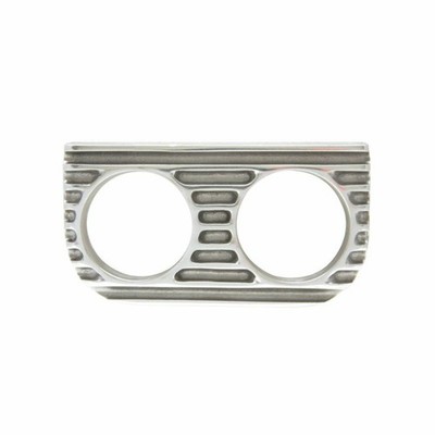 Aurora Instruments AURGB3 Vintage Finned 2 Gauge Bezel Mount