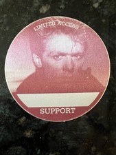 Bryan Adams Satin Backstage Pass Authentic RARE OTTO