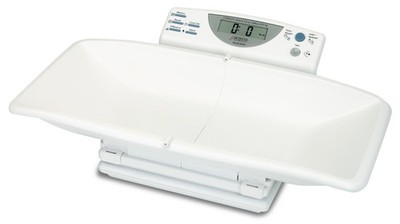 Detecto 8440 Digital Baby Scale w Tray, Max 44lbs, 21''L x 14''W Tray