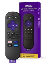 Roku Voice Remote  Replacement TV Remote Control with Voice Control, Simple Set