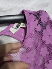 Miken Swim Women’s Lilac Daisy Crochet swim Cover-Up Dress Size M  — photo 5